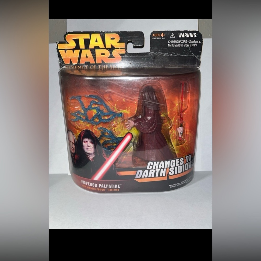 emperor palpatine revenge of the Sith action figure